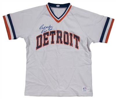 Norm Cash Signed & "Best Wishes" Inscribed Detroit Tigers Pullover Jersey (PSA/DNA)